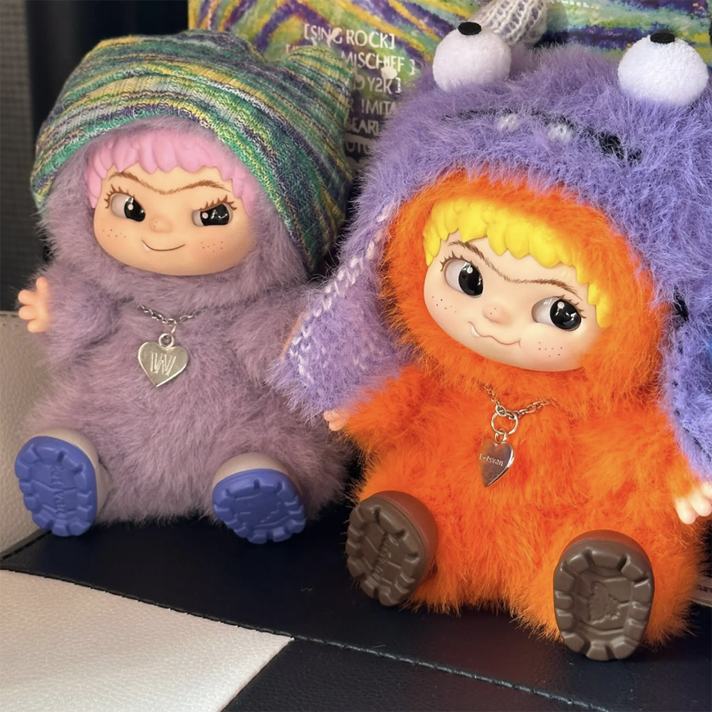 wakuku mīkstā manta atslēgu piekariņš