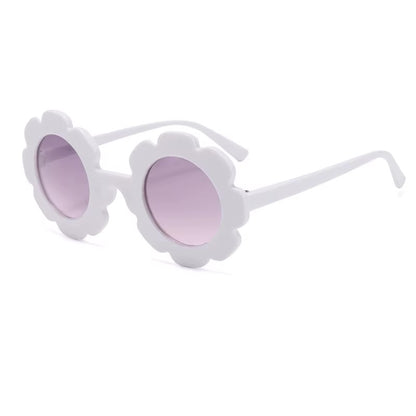 Saulesbrilles bērniem baltas