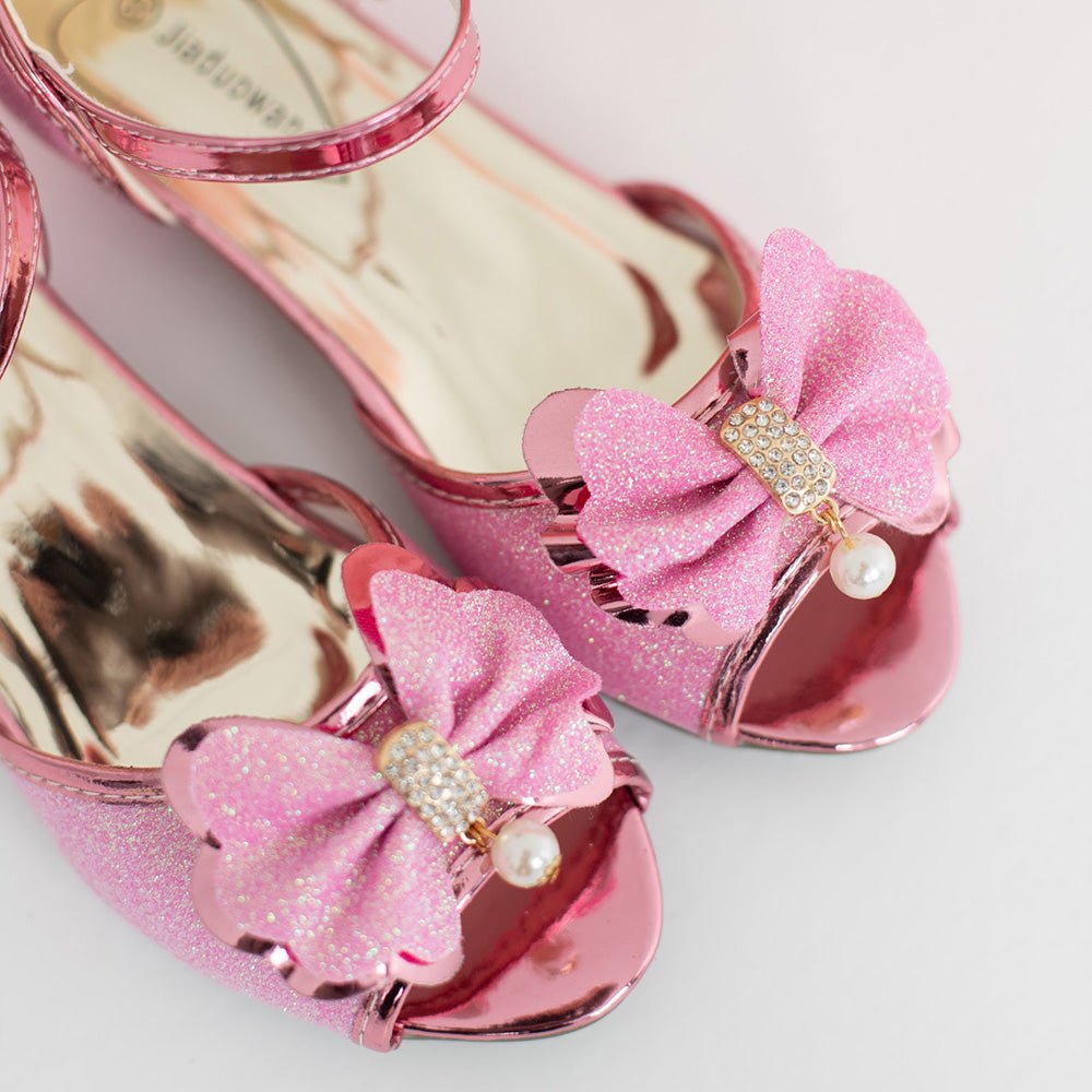 Bērnu augstpapēžu kurpes rozā krāsā - Bazilio