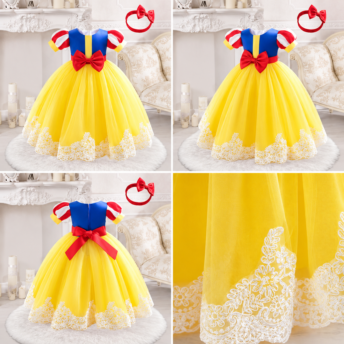 Princeses Sniegbaltīte kleita