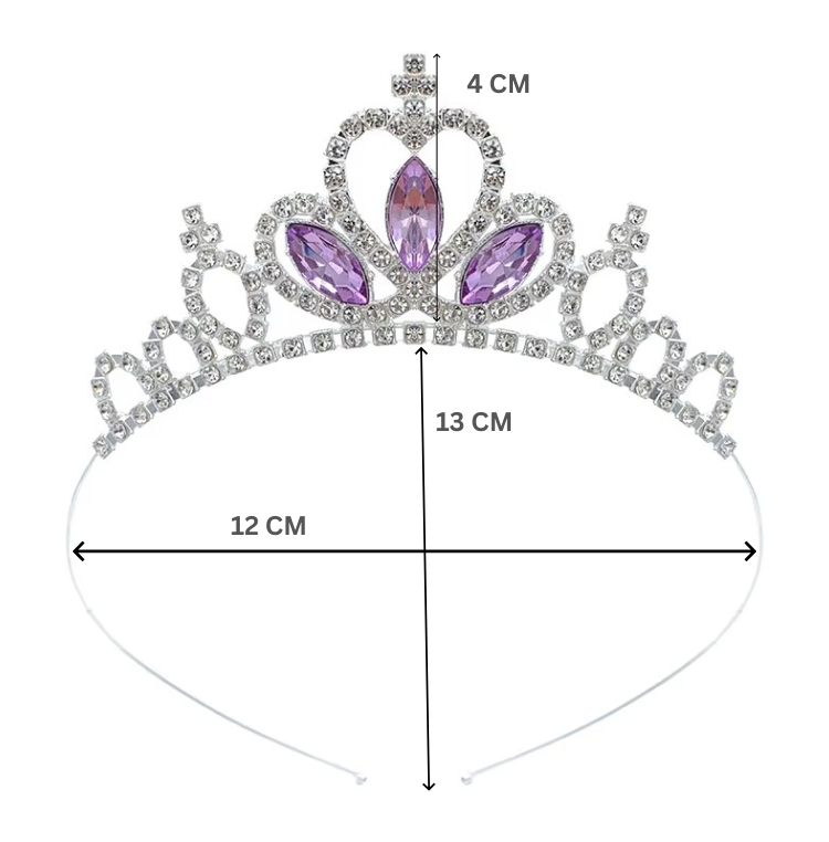 bērnu sudraba kronis violets