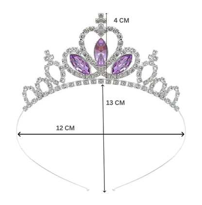 bērnu sudraba kronis violets