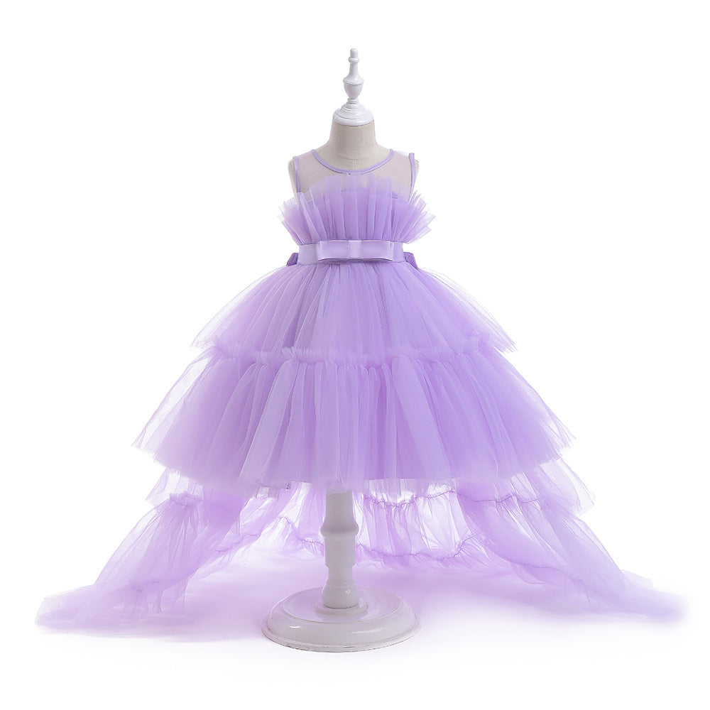 Tilla kleita meitenei violeta svētku kleita