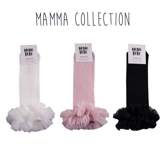 Zeķes ar volāniem "Mama collection" - Bazilio