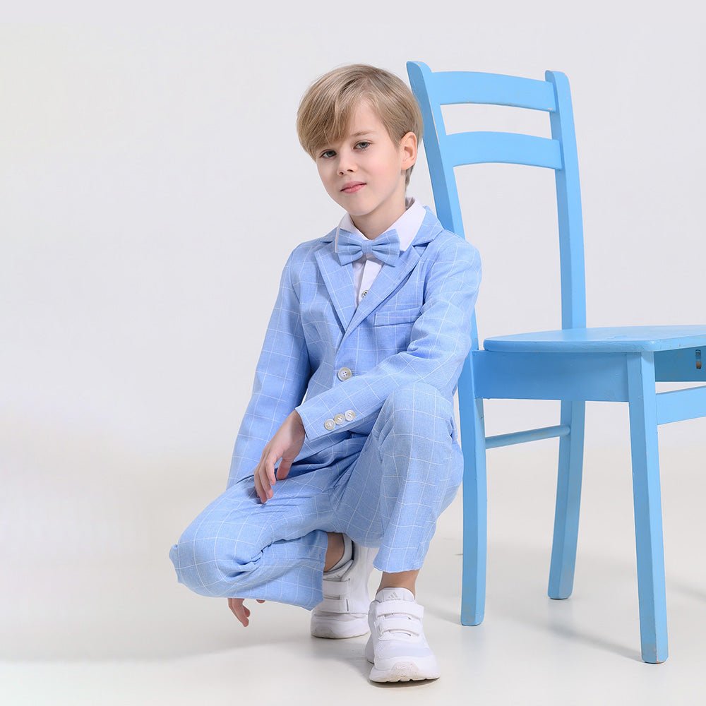 Zēnu uzvalks gaiši zils - Bazilio