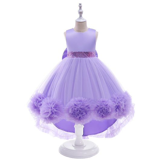 Bērnu kleita izlaidumam Megija violeta - Bazilio
