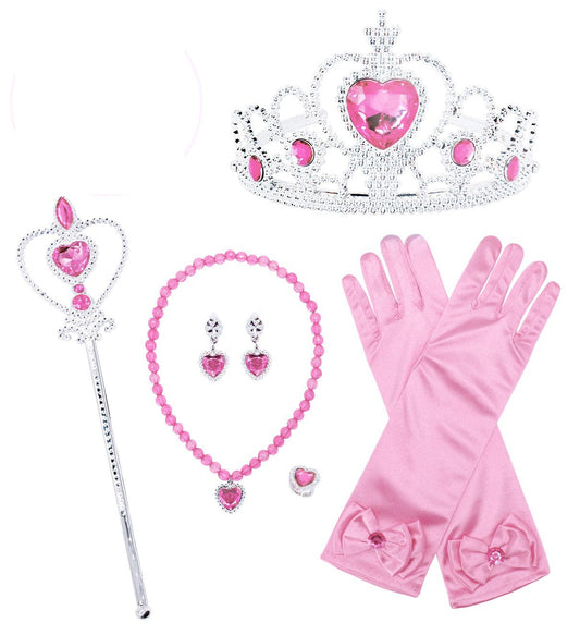 PRINCESES AKSESUĀRU KOMPLEKTS ROZĀ - Bazilio