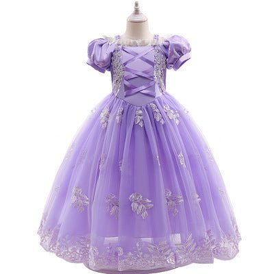PRINCESES SALĀTLAPIŅAS KLEITA VIOLETA - Bazilio