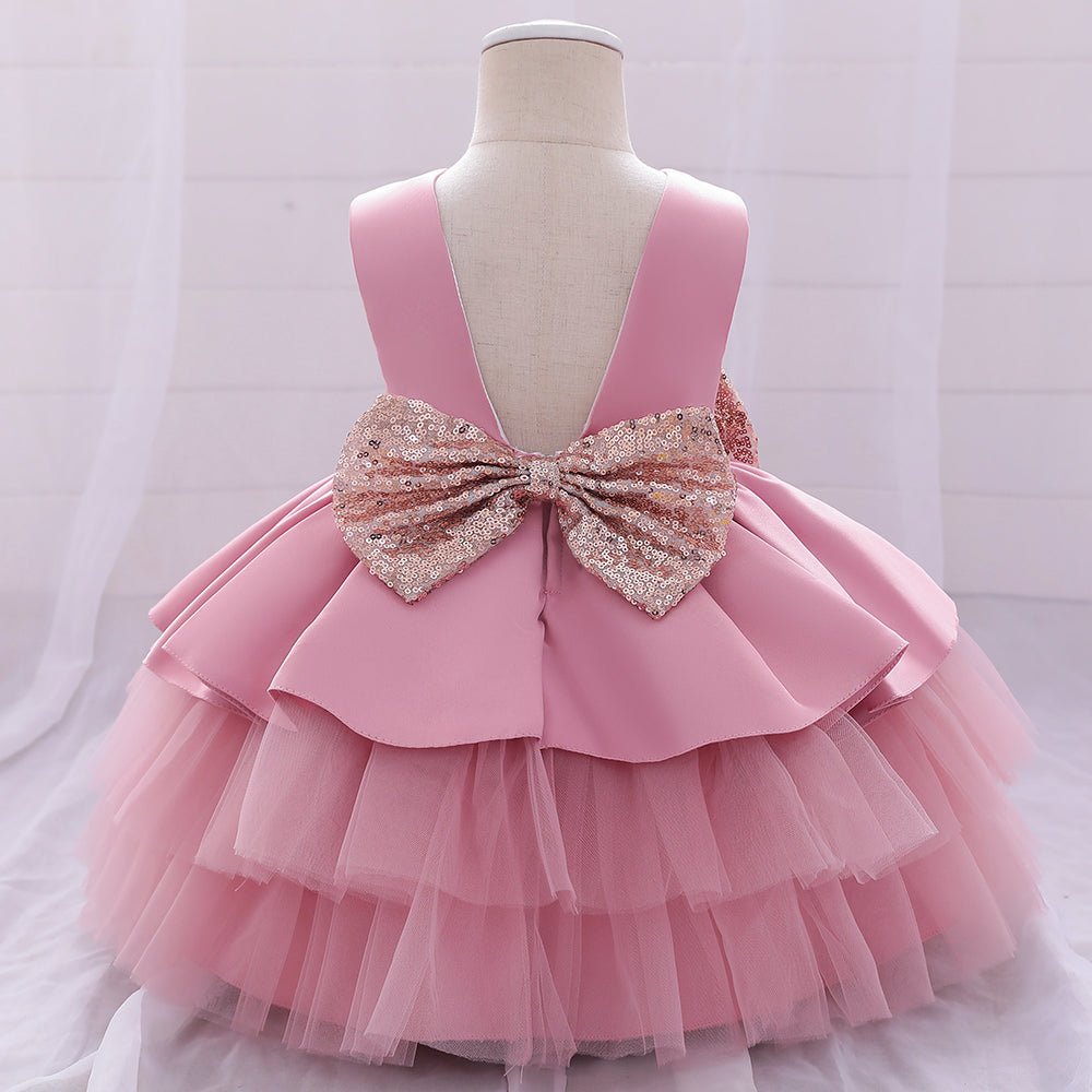 Princešu kleita bērniem Odrija rozā - Bazilio